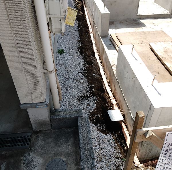 板橋区Oy邸基礎工事完了及び防蟻工事